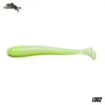 Ninja Shad 6cm, 4Predators, 15buc/plic : Culoare - L033 - imagine 2