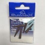 SMAX Clip Tail Rubber negru -  5buc/pac : Numar - 1