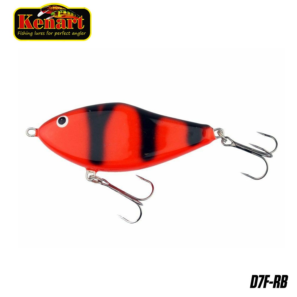 vobler-dancer-sinking-7cm22g-kenart-19.jpg Vobler Dancer Sinking 7cm/22g Kenart : Culoare - RB - imagine 1