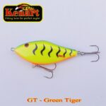 Vobler Dancer Sinking 7cm/22g Kenart : Culoare - GT - Green Silver