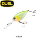 Vobler Duel L-BASS Crank DD  50F / 10gr : Culoare - GSCB - Ghost Chart Black