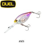 Vobler Duel L-BASS Crank DD  50F / 10gr : Culoare - HWS - Holographic Smelt