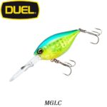 Vobler Duel L-BASS Crank DD  50F / 10gr : Culoare - MGLC - Metalli Ghost Lime Chart