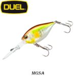 Vobler Duel L-BASS Crank DD  50F / 10gr : Culoare - MGSA - Metallic Ghost Ayu