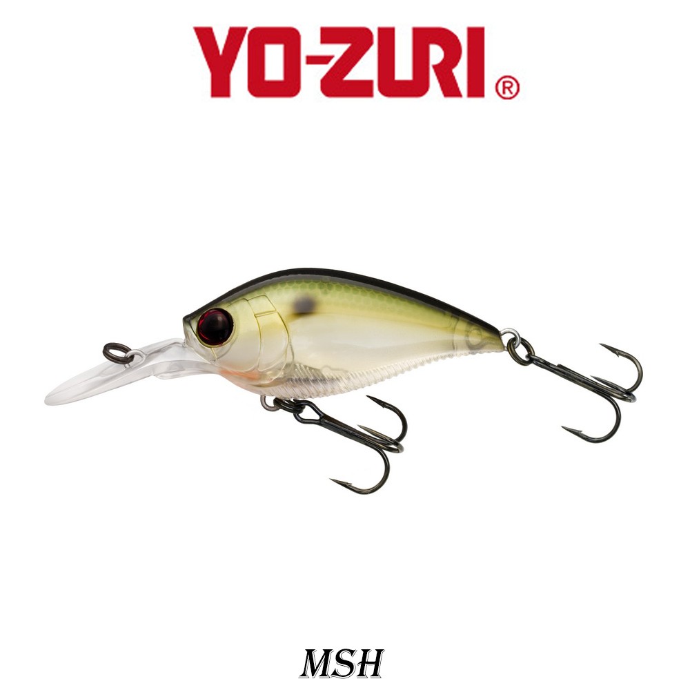 vobler-yo-zuri-3db-crank-15-mr-6cm135gr-floating-3.jpg Vobler Yo-Zuri 3DB Crank 1.5 MR 6cm/13.5GR - Floating : Culoare - MSH - Green Shad - imagine 1