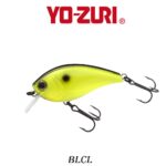 Vobler Yo-Zuri 3DB Crank 1.5 Squarebill 6cm/14GR - Floating : Culoare - BLCL - Black Back Chartreuse