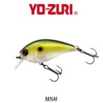 Vobler Yo-Zuri 3DB Crank 1.5 Squarebill 6cm/14GR - Floating : Culoare - MSH - Green Shad