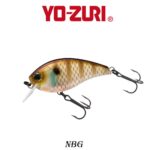 Vobler Yo-Zuri 3DB Crank 1.5 Squarebill 6cm/14GR - Floating : Culoare - NBG - Natural Bluegill