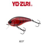 Vobler Yo-Zuri 3DB Crank 1.5 Squarebill 6cm/14GR - Floating : Culoare - RCF - Red Crawfish
