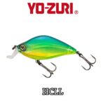 Yo-Zuri 3DS Flat Crank 5,5cm Floating : Culoare - HCLL - Holographic Chartreuse Lime