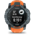 Ceas Inteligent Garmin Instinct Solar Twilight Curea Solstice 50 mm - imagine 8