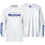 Bluza UV Mustad Technical Shirt LongSleeve Light Grey Marimea M