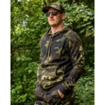 Hanorac Korda Zip Hoodie Dark Kamo Marimea M - imagine 3