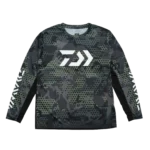 Bluza Daiwa 21St Ls Shirt 3012E Green Verde Marimea M