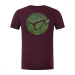 Tricou Korda Birdsnest Tee Burgundy Marimea XL - imagine 2