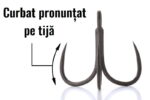 Ancora Tripla Jackall Timon Troutin Treble Bl 20p Nr.12 20 Buc / Plic - imagine 3