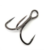 Ancora Tripla Gamakatsu Treble Short Shank Ewg Nickel Black Nr 6 6 Buc / Plic