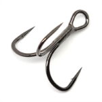 Ancora Tripla Gamakatsu Treble Short Shank Ewg Nickel Black Nr 1 6 Buc / Plic