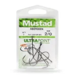 Carlige Mustad Aberdeen Pt Musca Nr.2/0  7 Buc / Plic - imagine 3